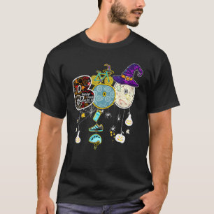 T-shirt Cute Boo Ghost Vélo Halloween Vélo Amateurs de vél