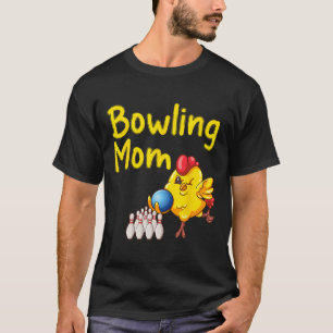 T-shirt Cute Bowling Mom Funny Bowler Bowler Jeu passionné