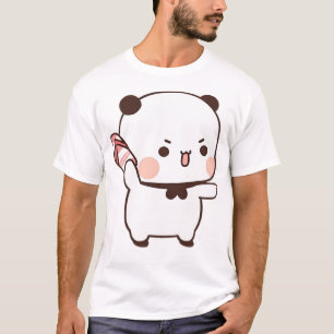 T-shirt Cute Bubu lance des tongs à Dudu depuis qu'il