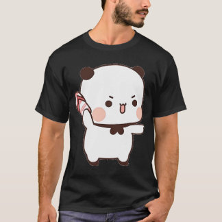 T-shirt Cute Bubu Tire Des Tongs À Dudu Depuis Qu'Il