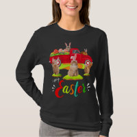 Cute Bunny Chats Perse équitation Camion Rouge Hap
