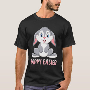 T-shirt Cute Bunny Happy Easter For Teen Girls Boy Easter