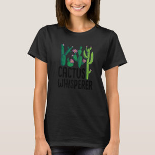 T-shirt Cute Cactus Whisperer Botanique Succulente tenue