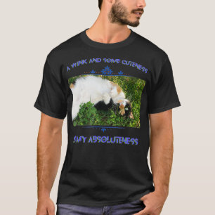 T-shirt Cute Calico Cat Graphic Photographie Texte Beau