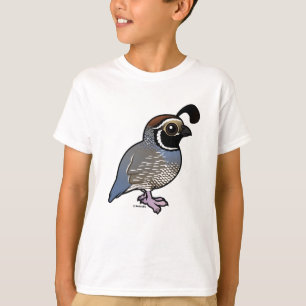 T-shirt Cute California Quail