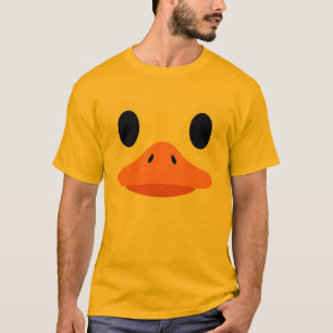 T-shirt Cute Canard Visage Halloween Costume drôle Anniver