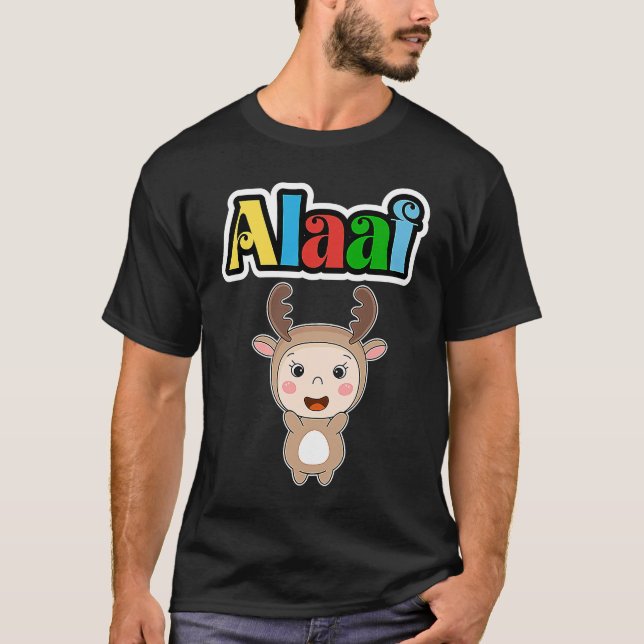 T-shirt Cute Carnival Animal, Kölle Alaaf, Party Moose (Devant)