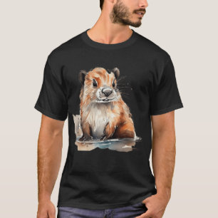 T-shirt Cute castor