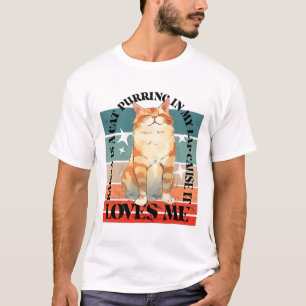 T-shirt Cute Cat Comma - La Kamala Harris Pour Président
