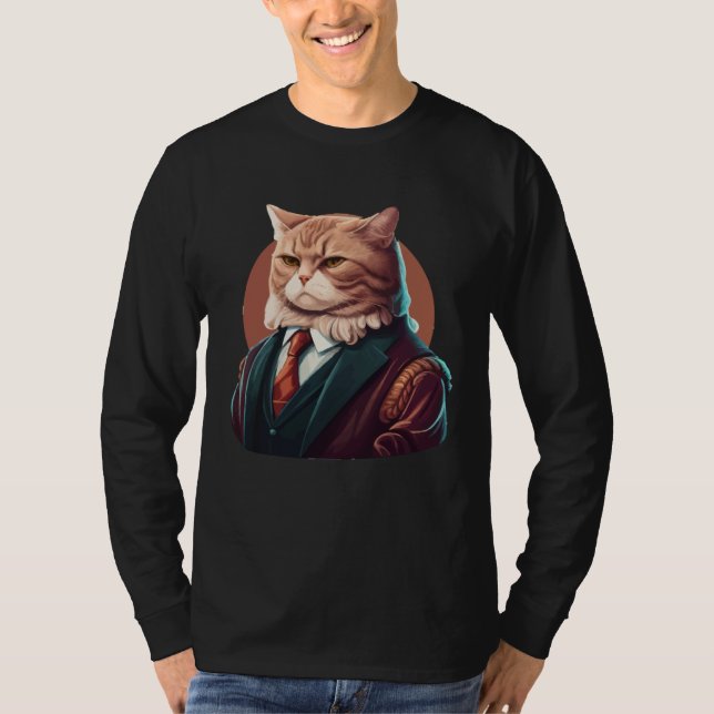 T-shirt Cute cat moments Beautiful cat patterns for cat    (Devant)