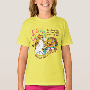 T-shirt Cute CAT TACO STACCATO