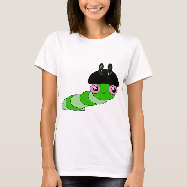 T-shirt Cute Caterpillar (Devant)