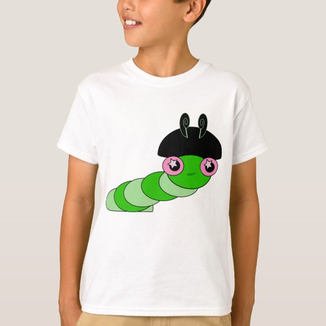 T-shirt Cute Caterpillar (Devant)