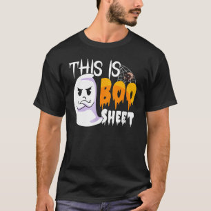 T-shirt Cute Ceci Est Boo Sheet Halloween Ghost Party 2
