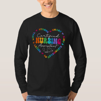 T-shirt Cute Certified Nursing Assistant Nurse Appreciatio