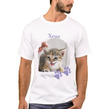 Cute chat animal avec nom customisé