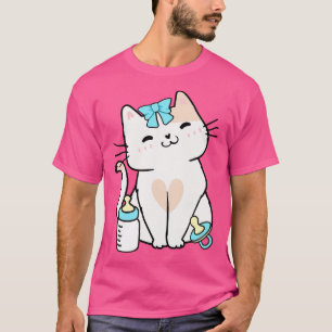 T-shirt Cute Chat Perse Est Un Ba