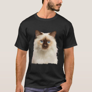 T-shirt Cute Chat Ragdoll Chat Face