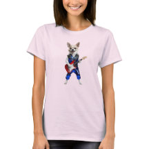 T-shirt Cute Chihuahua Rock Star