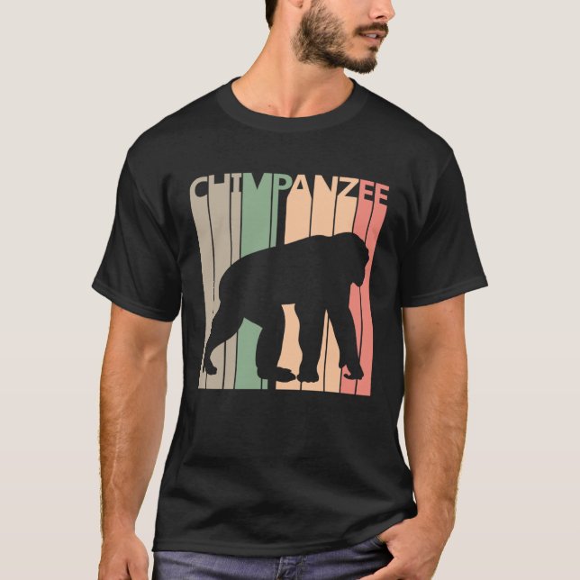 T-shirt Cute chimpanzee animal (Devant)