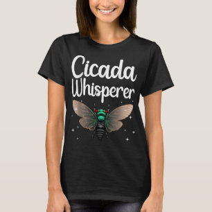 T-shirt Cute Cicada Whisperer Design Cicada Lover