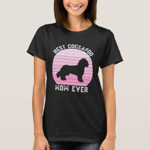 T-shirt Cute Cockapoo Maman Pour Femmes Cockapoo Chien Mam