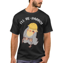 Cute Cockatiel Parrot Pun