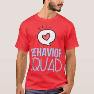 T-shirt Cute Comportement Squad