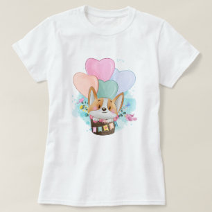 T-shirt Cute Corgi