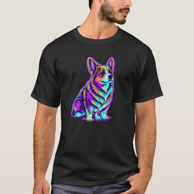 T-shirt Cute Corgi Cool Pembroke Welsh Corgi  21 (Devant)