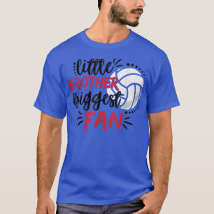 T-shirt Cute Correspondant Volleyball Famille Petit Frère