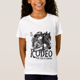T-Shirt cute cow girl design 