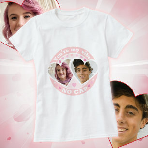 T-shirt Cute Custom Valentines Photo