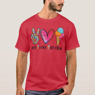 T-shirt Cute de la paix pour les filles