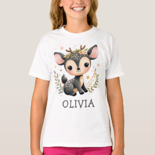 T-shirt Cute Deer Personnalisé