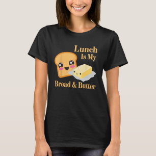 T-shirt Cute Déjeuner Lady Cafeteria Crew Funny Essential