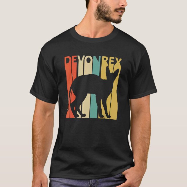 T-shirt Cute Devon Rex (Devant)