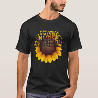 T-shirt Cute Dialyse Infirmière Art Pour Hommes Femmes Dia