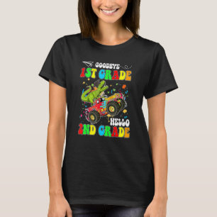 T-shirt Cute Dinosaur Garys Enfants Adieu 1ère année Bonjo