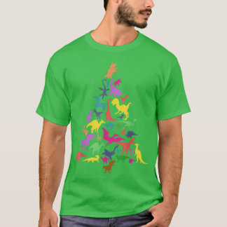 T-shirt Cute Dinosaur Tree TRe For Paleontologiste Kids Di