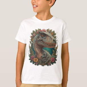 T-shirt Cute dinosaure trex