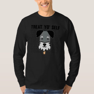 T-shirt Cute Doggos Schnauzer Graphic Chien Furry Animal