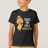 Cute Duck Détective Animal Humour Duck Lover