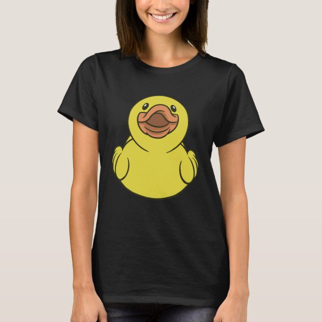 T-shirt Cute Duck Ducklings Rubber Duck (Devant)
