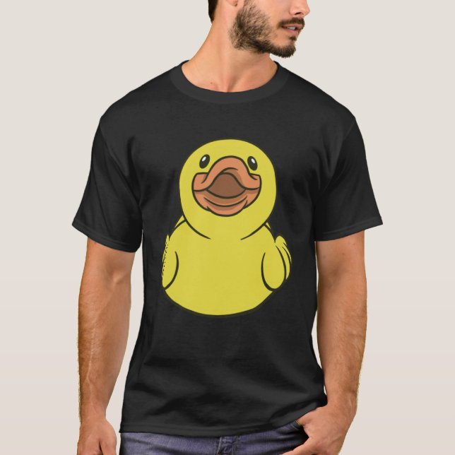 T-shirt Cute Duck Ducklings Rubber Duck (Devant)