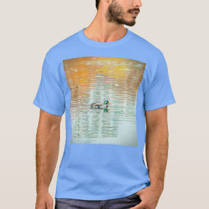 T-shirt Cute Duck Mallard Birds V