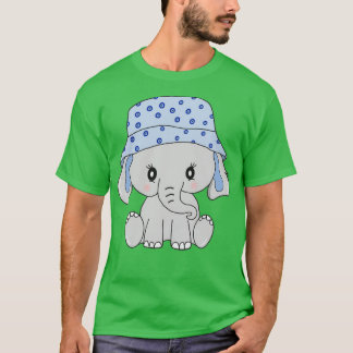 T-shirt cute elephant evil eye sticker 1