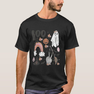 T-shirt Cute Fantôme Éffrayant Babe Automne Halloween Citr