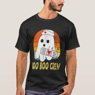 T-shirt Cute Fantôme RN Infirmière Halloween Costume Chemi