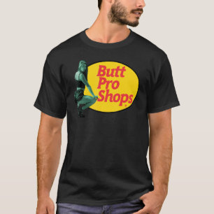 T-shirt Cute Fishing Twerking Girl Butt Pro Shops